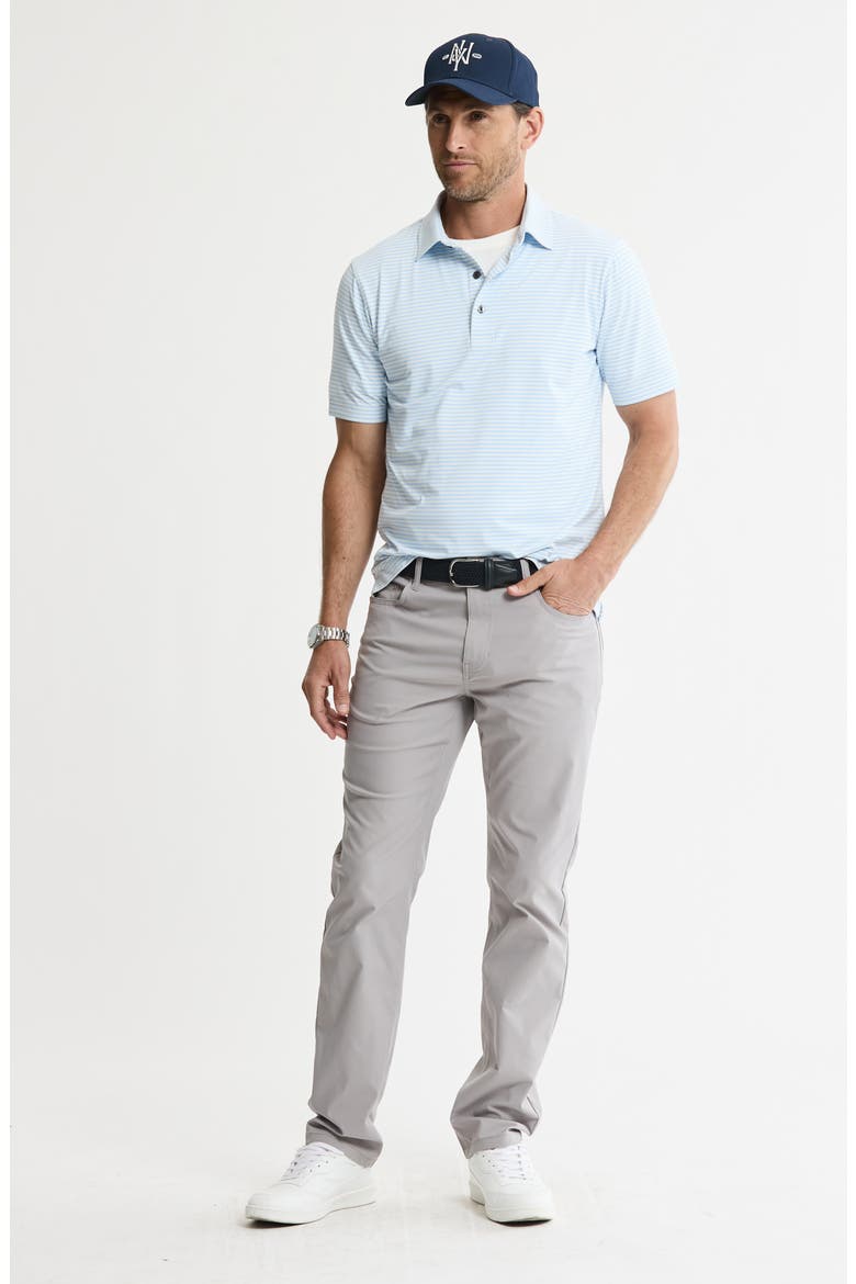 Straight Leg Stretch 5-Pocket Pants, Alternate, color, GREY