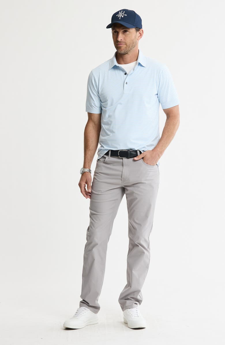 JACHS Straight Leg Stretch 5-Pocket Pants, Alternate, color, Grey