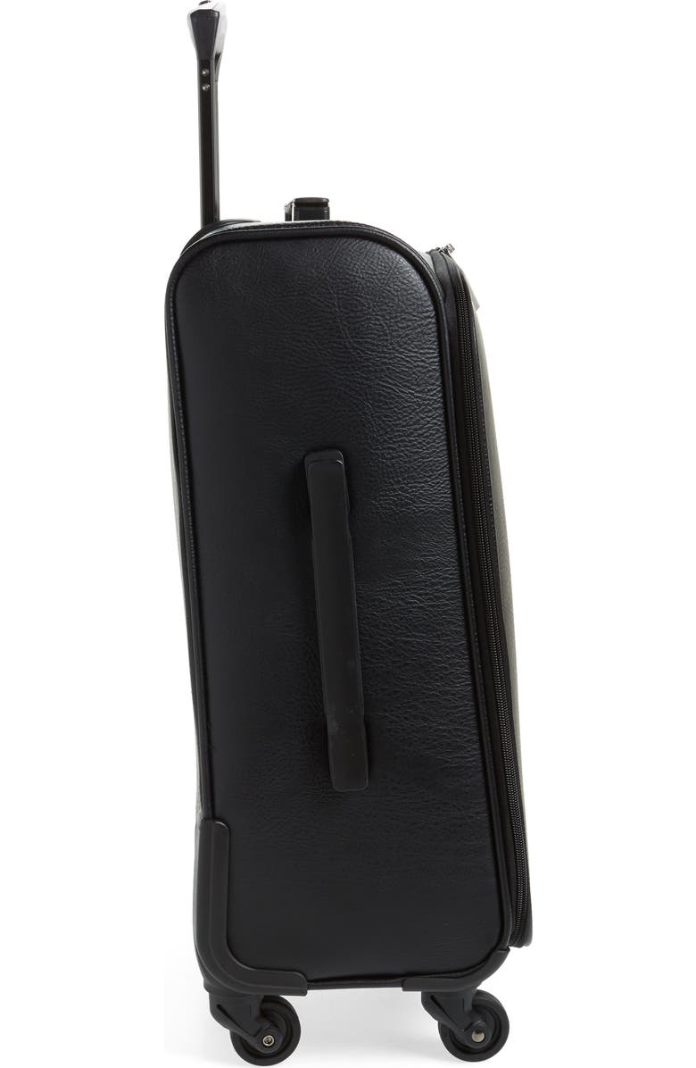 Matt & Nat Coast 20-Inch Faux Leather Spinner Carry-On, Alternate, color,