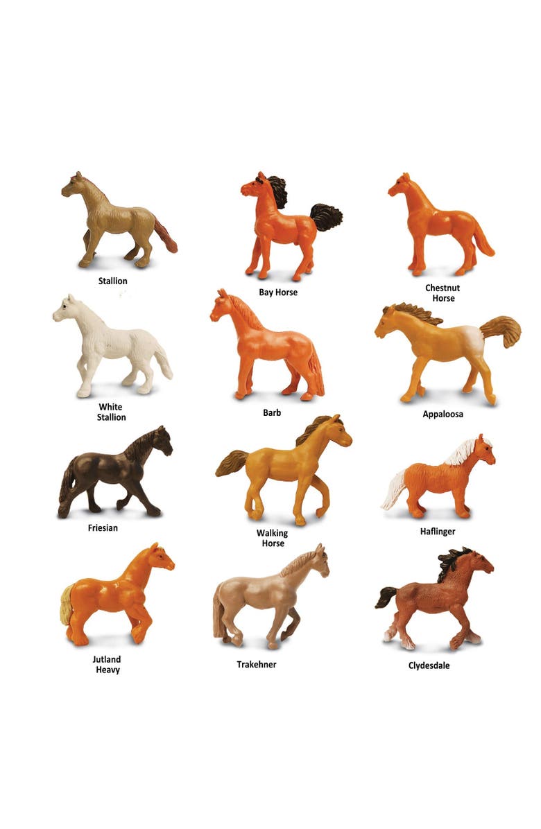 Safari Ltd. Horses Toy, Alternate, color, NO COLOR