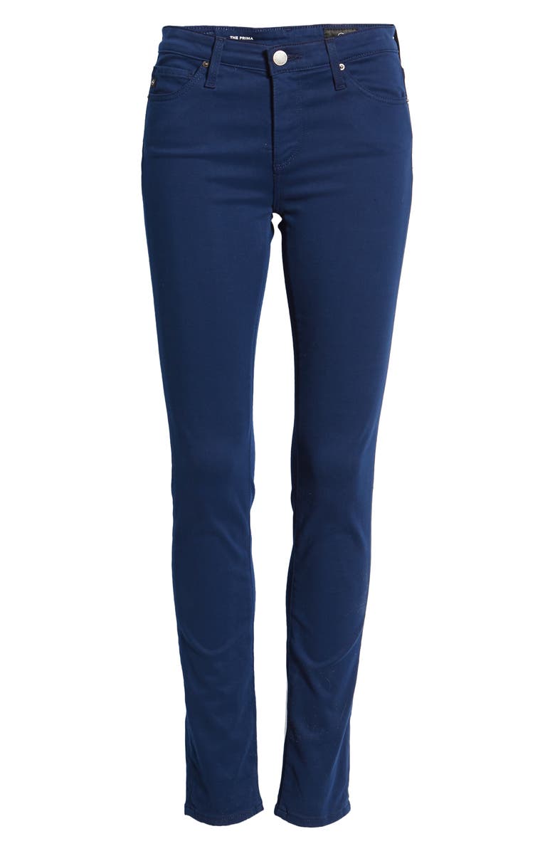 AG 'The Prima' Cigarette Leg Skinny Jeans, Alternate, color, Insignia
