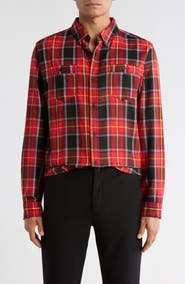 BURNSIDE Perfect Plaid Flannel Work Shirt