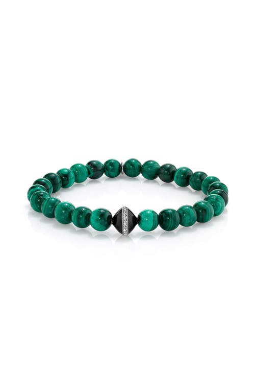 MR LOWE BY SHERYL LOWE MR LOWE BY SHERYL LOWE MR LOWE BEAD BRACELET WITH BICONE BEAD 