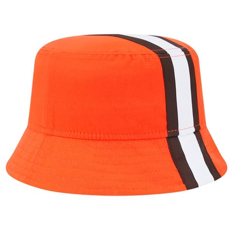 Men
s New Era Orange Cleveland Browns Helmet Bucket Hat
