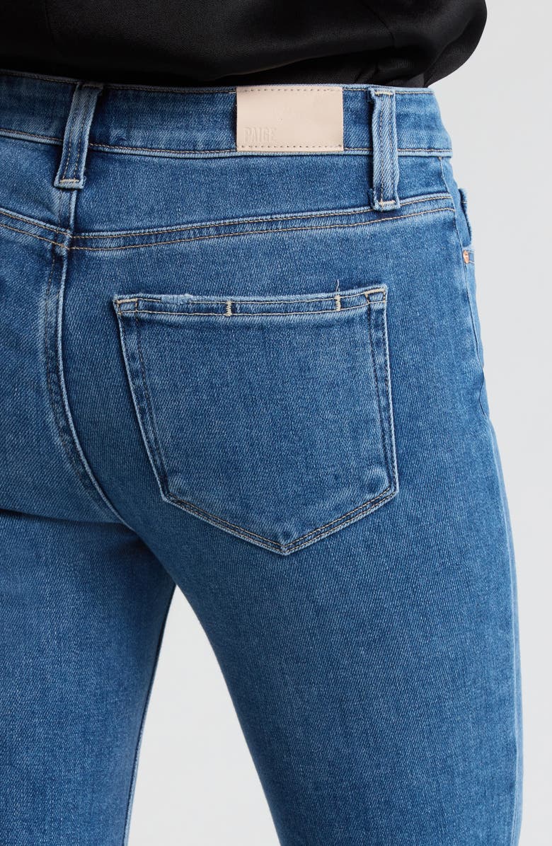 PAIGE Laurel Canyon High Waist Bootcut Jeans, Alternate, color, Monacomist