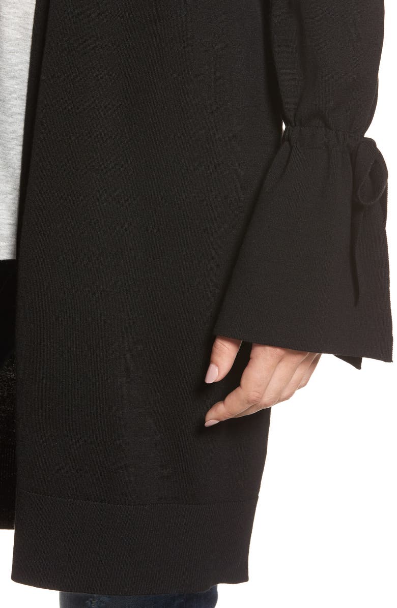 Halogen<sup>®</sup> Lightweight Tie Sleeve Cardigan, Alternate, color,