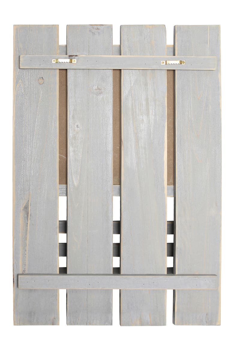 Chalkboard Sign Key Holder Wall Organizer, Alternate, color, GREY WASH
