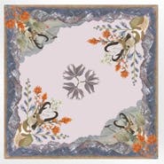 Matty Miller Studio 100% Silk Scarf San Luis - Landscape Wildlife Floral