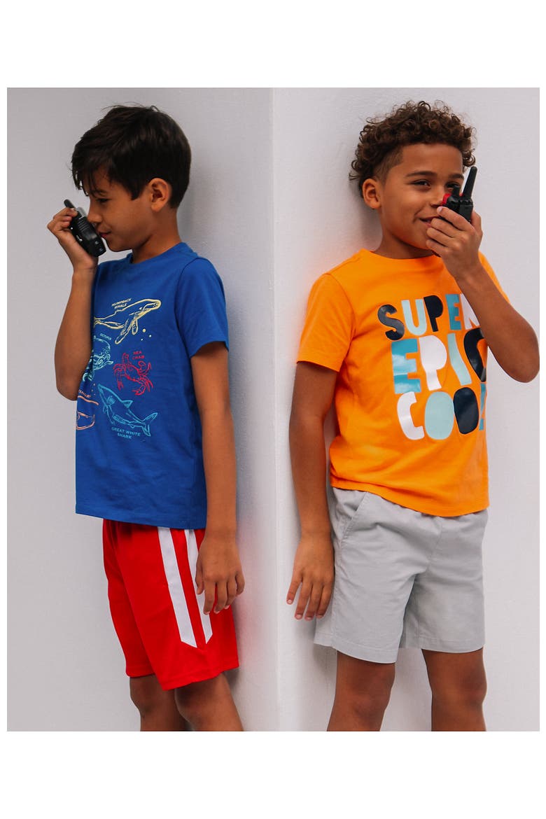 Boys Graphic T Shirt, Main, color, Sea Life/Nautical Blue