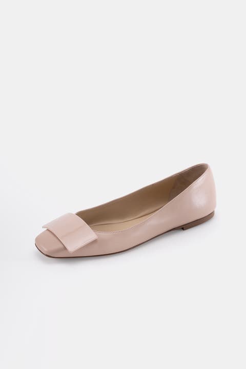 Emma Ballerina Flat with Tab