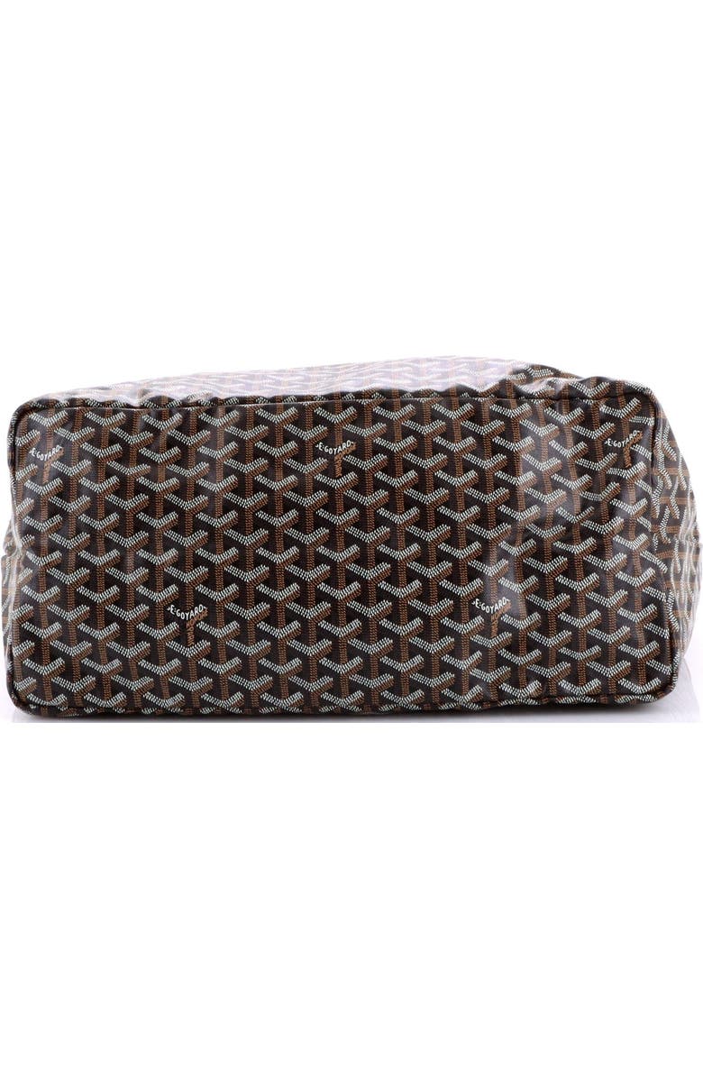 Pre-Owned Goyard Saint Louis Tote Coated Canvas GM, Alternate, color, Brown