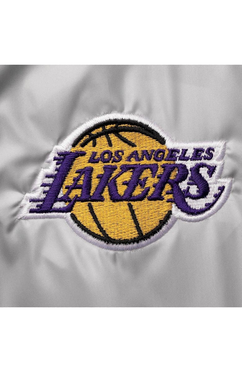 Columbia Women's Columbia Gray Los Angeles Lakers Flashback Full-Zip Jacket, Alternate, color, Gray