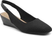 Adrienne Vittadini Pluto Slingback Wedge Pump