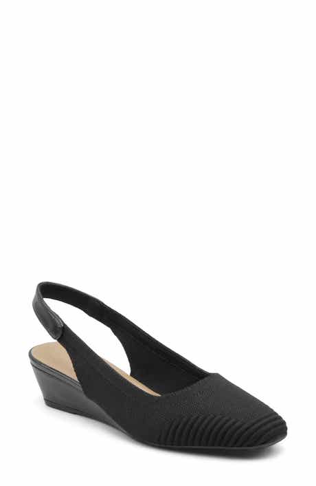 Pluto Slingback Wedge Pump