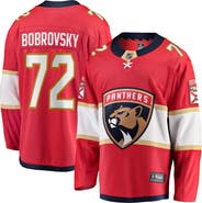 FANATICS Men's Fanatics Sergei Bobrovsky Red Florida Panthers Breakaway Player Jersey
