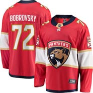 FANATICS Men's Fanatics Sergei Bobrovsky Red Florida Panthers Breakaway Player Jersey