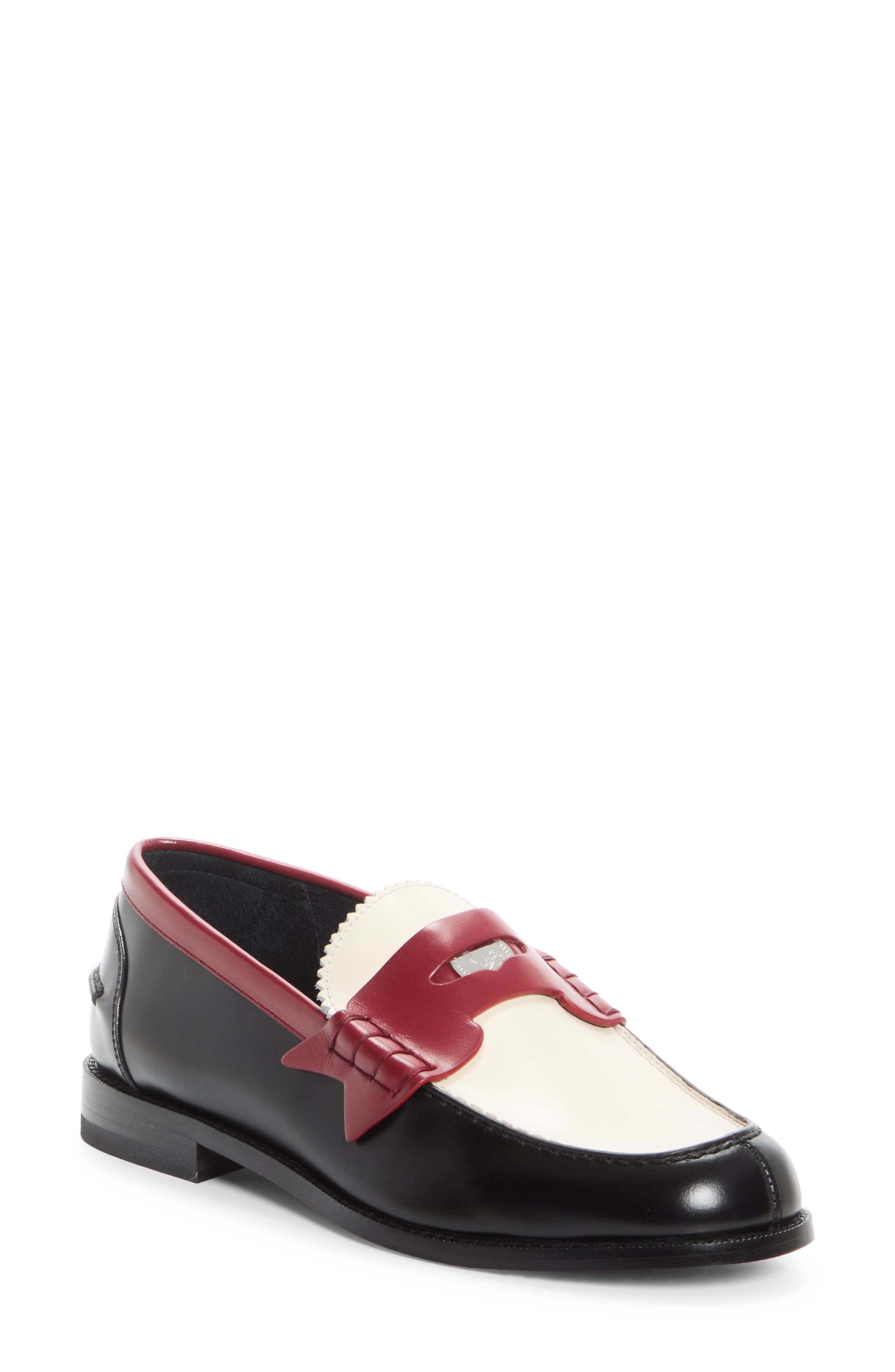The Plato Leather Loafer, Main, color, CM47 VERSION BLACK