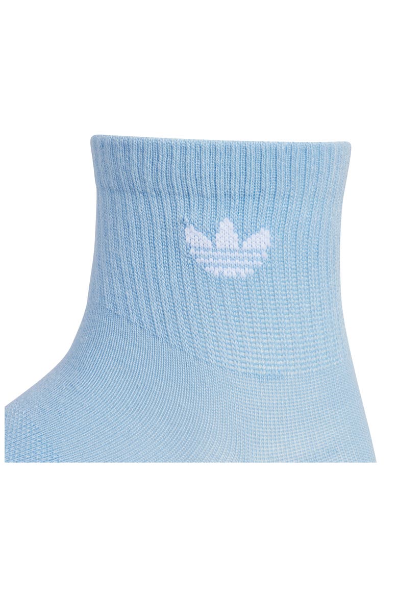 Assorted 3-Pack Superlite Performance Quarter Crew Socks, Alternate, color, ASH BLUE/ WHITE/ LIME GREEN