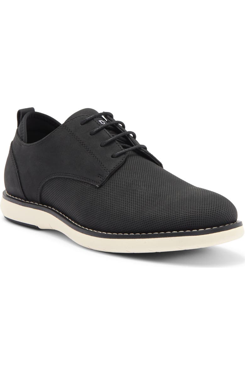 Steve Madden Sammir Derby, Main, color, Black Suede Pu