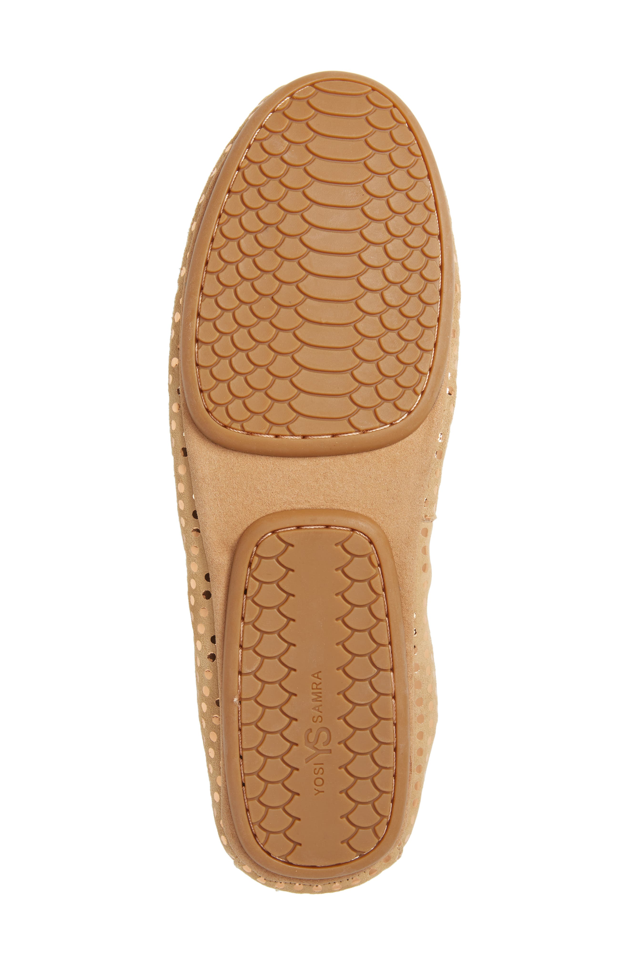 Samara Foldable Ballet Flat, Alternate, color, LATTE SUEDE