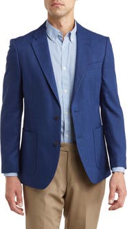 Nautica Jensen Tailored Fit Solid Notch Lapel Active Stretch Sport Coat