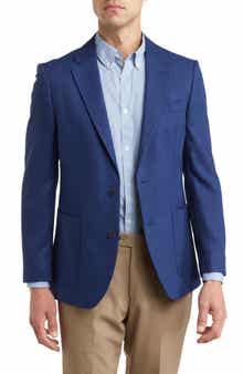 Nautica Jensen Tailored Fit Solid Notch Lapel Active Stretch Sport Coat