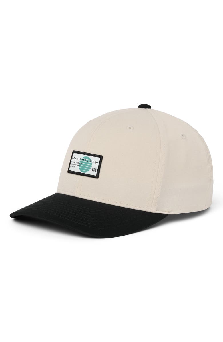 TravisMathew Free Pass Baseball Cap, Main, color, Italian Sand