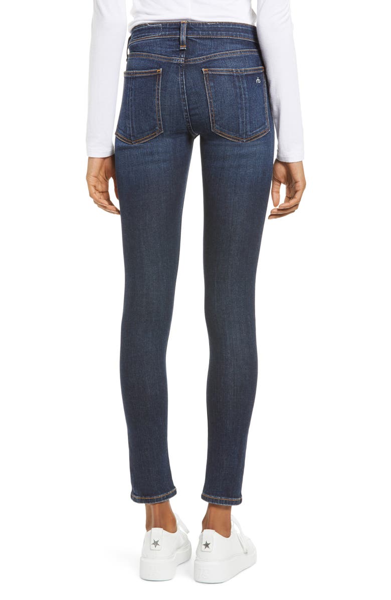 rag & bone Cate Ankle Skinny Jeans, Alternate, color, Carmen