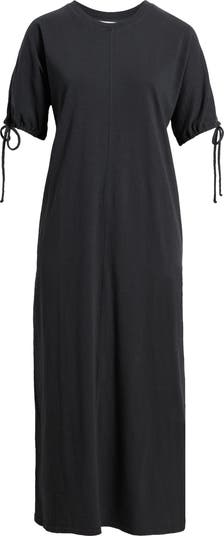 Treasure & Bond Drawstring Sleeve Knit Dress | Nordstrom