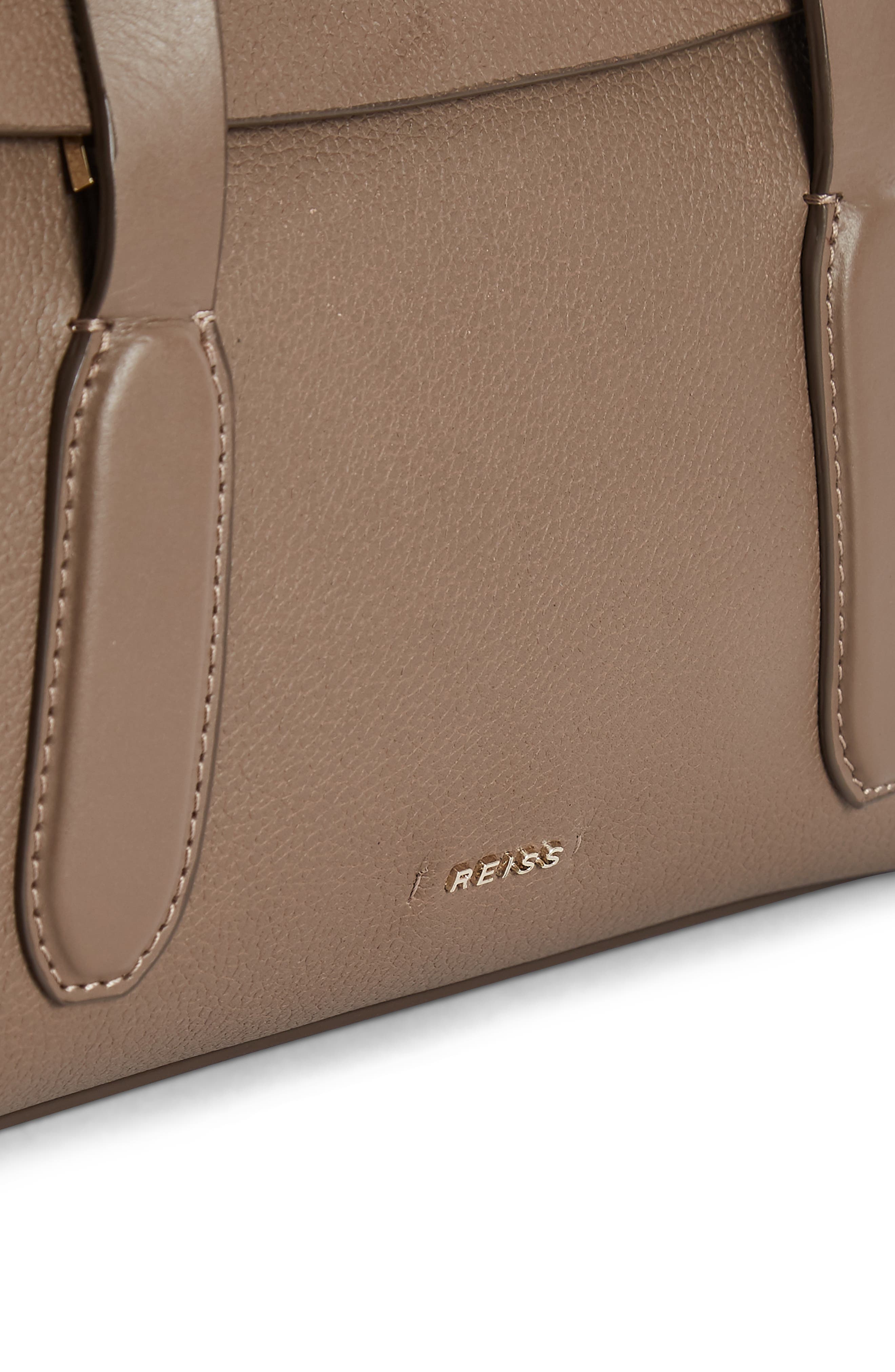 Reiss Sophie Leather Crossbody Bag, Alternate, color, 