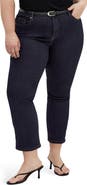 City Chic Harley Fit Leyla Crop Straight Leg Jeans