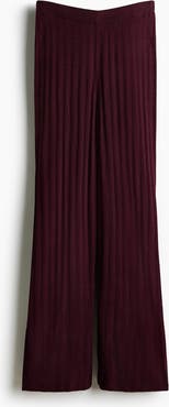 H&M Pointelle-knit Trousers