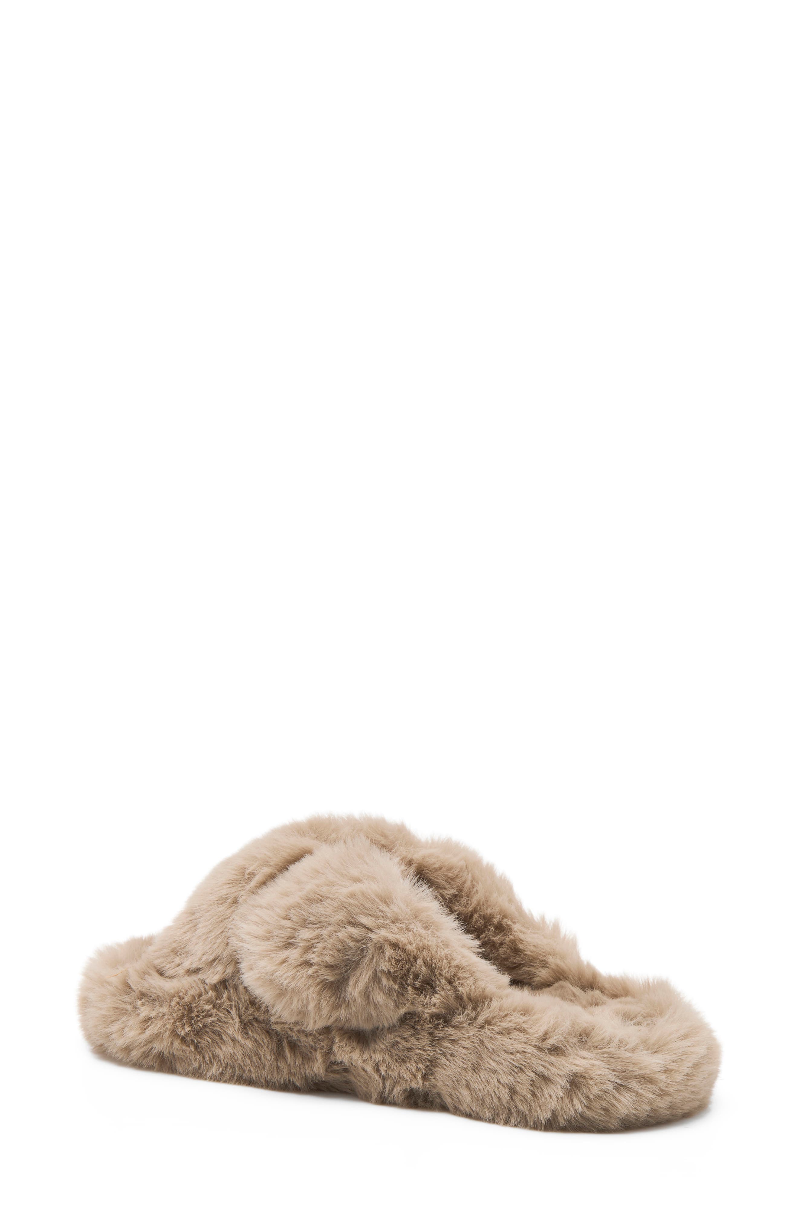 Counting Sheep 2.0 Faux Fur Slipper, Alternate, color, MINK