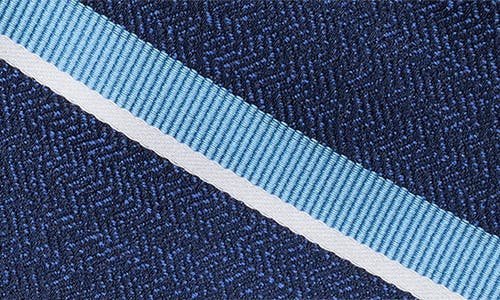 Tommy Hilfiger Balboa Stripe Tie In Blue