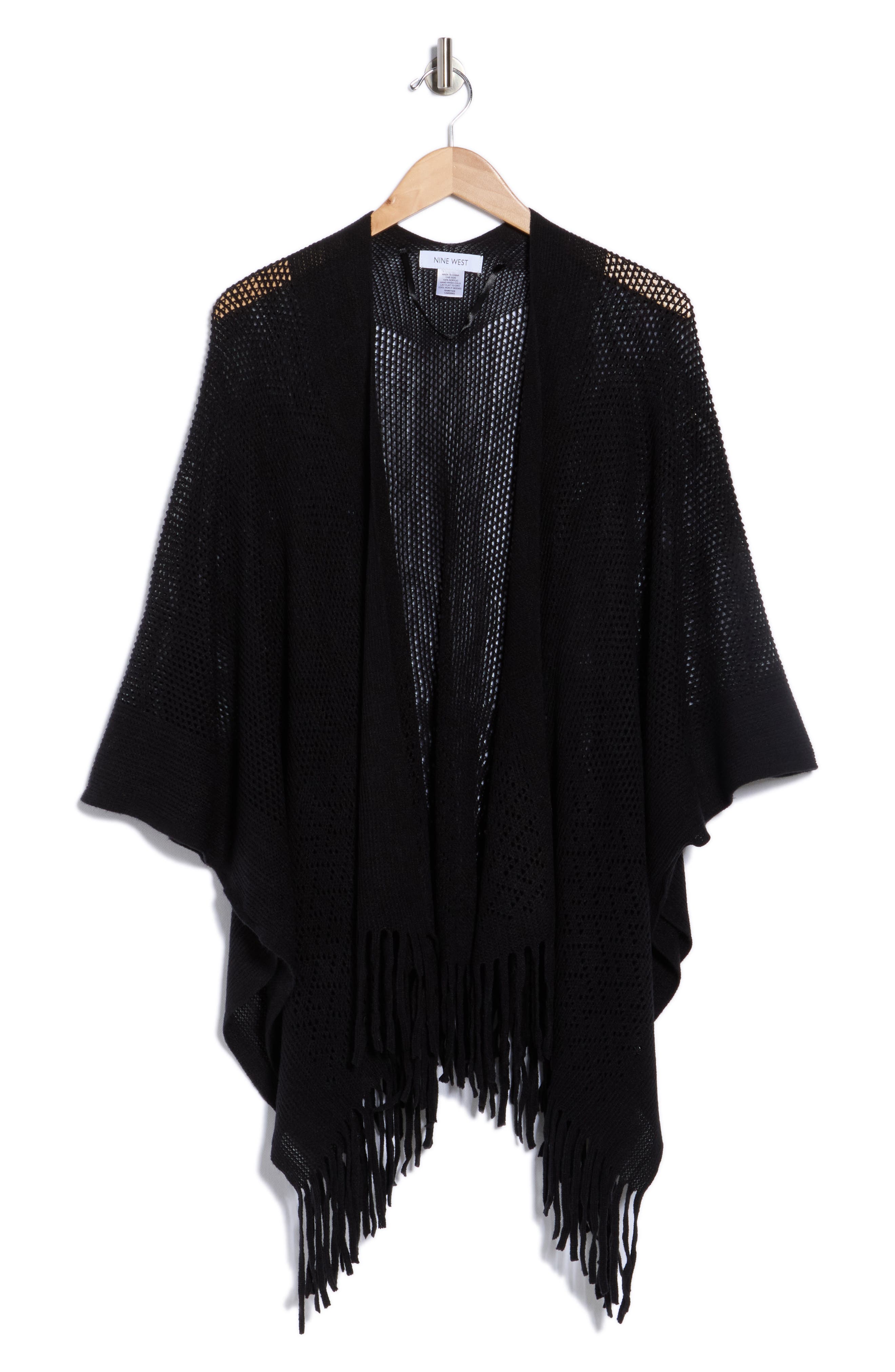 Nine West Raschel Knit Ruana | Nordstromrack