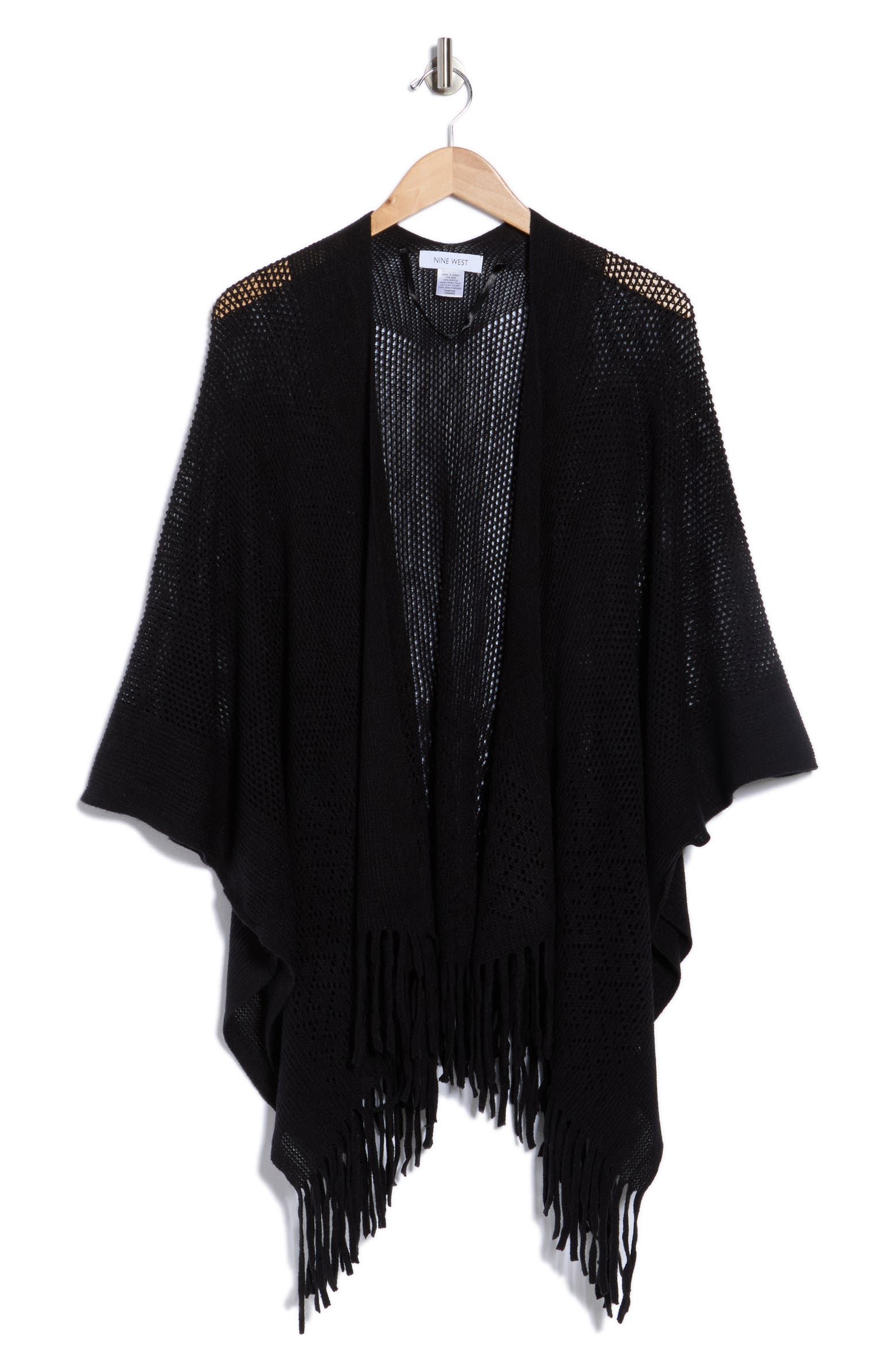 Nine West Raschel Knit Ruana | Nordstromrack