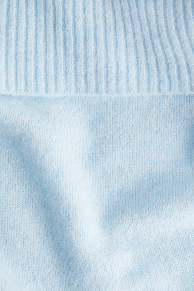 Off-the-shoulder Jumper, Alternate, color, Light blue