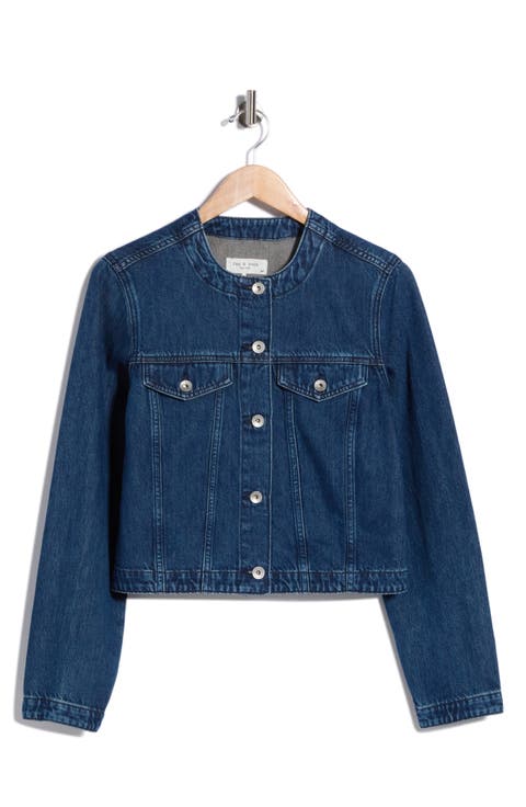 Dora Crop Denim Jacket