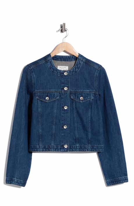 rag & bone Dora Crop Denim Jacket