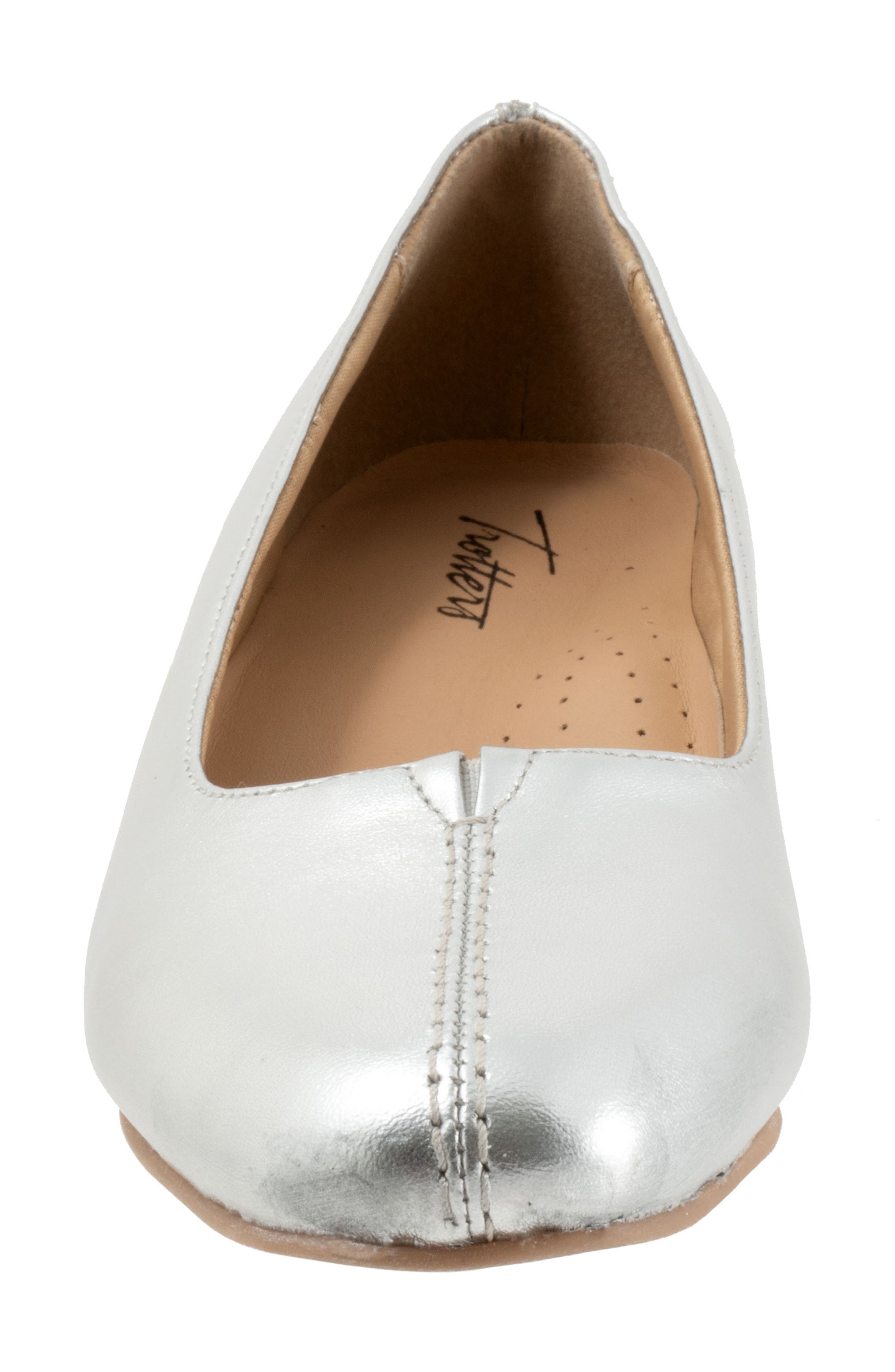 Trotters 'Doris' Pump, Alternate, color, Silver