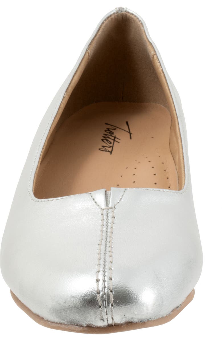 Trotters 'Doris' Pump, Alternate, color, Silver