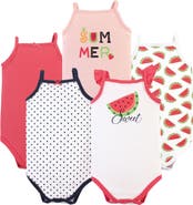 Hudson Baby Soft Cotton Sleeveless Bodysuit