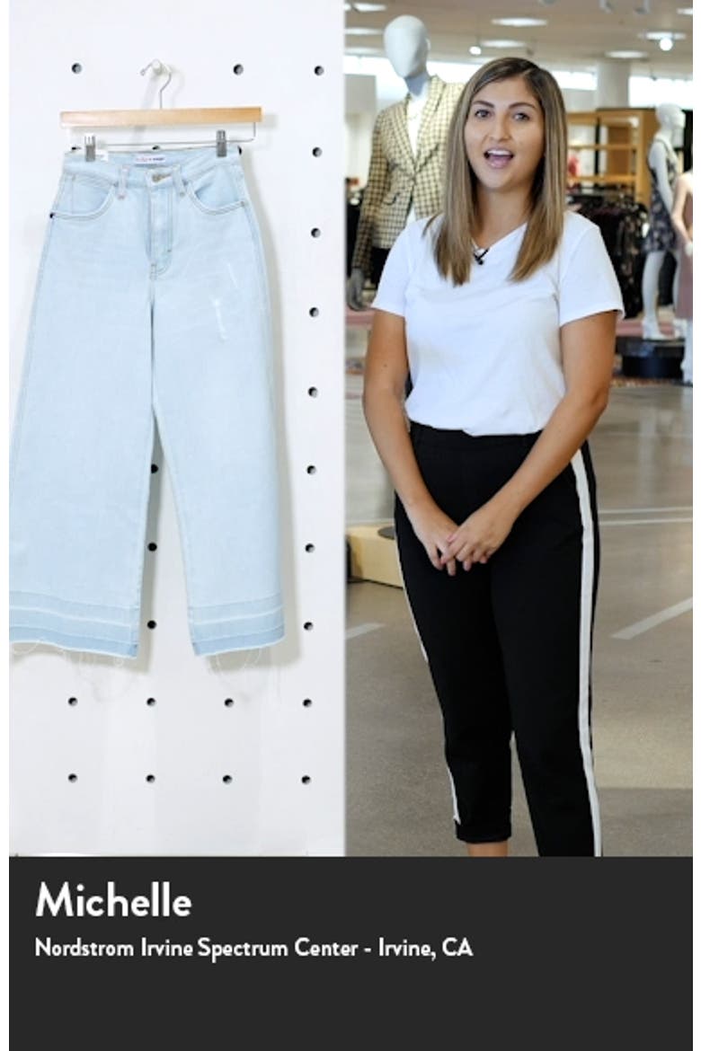 Wide Leg Crop Jeans video