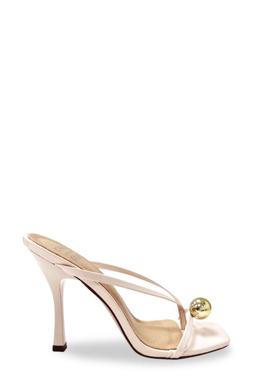 Chase & Chloe Chase And Chloe Divine Sandal In Ivory Patent