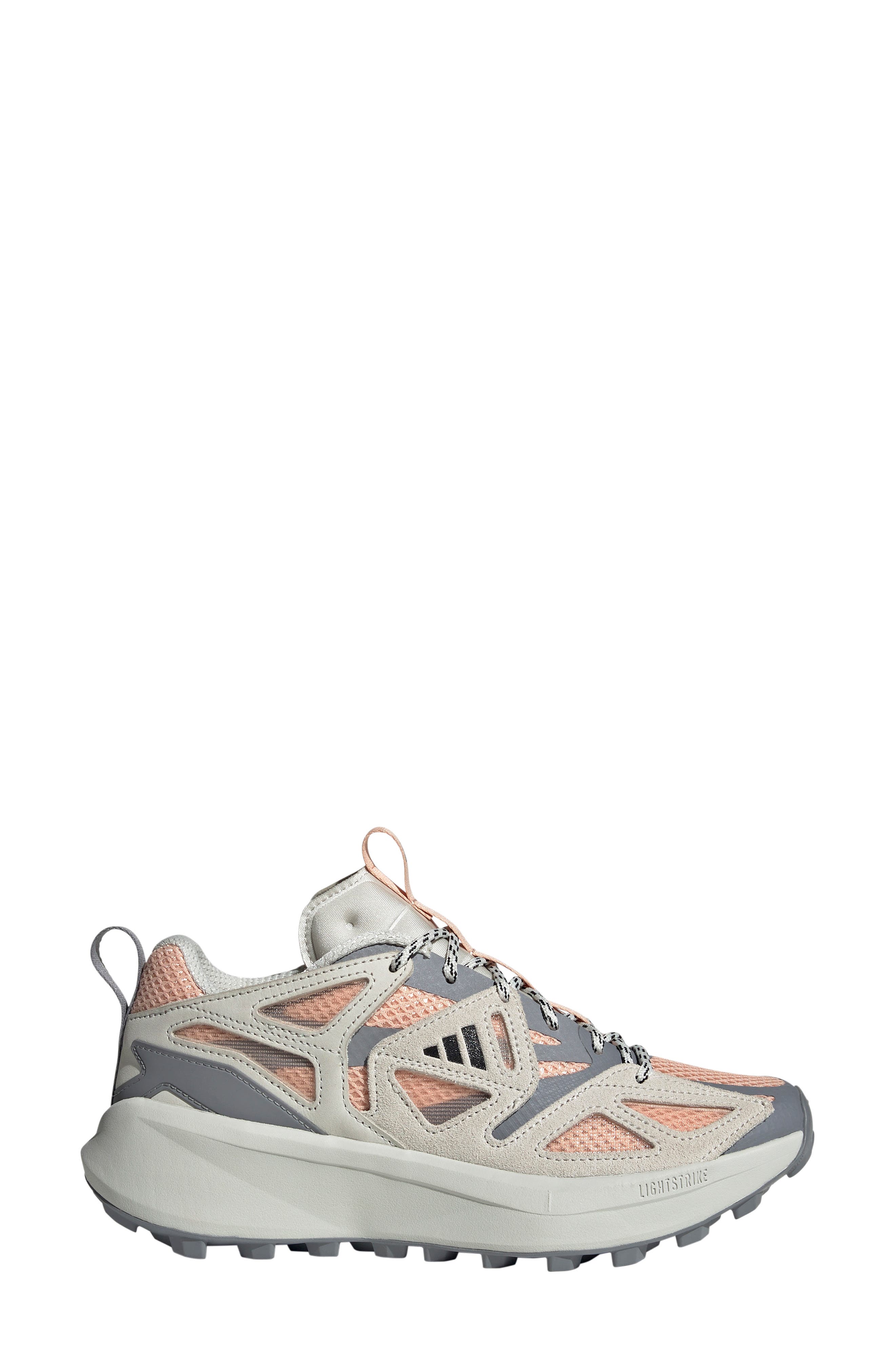 adidas Kantai Trail Hiking Sneaker, Alternate, color, Coral/ Black/ Orbit Grey
