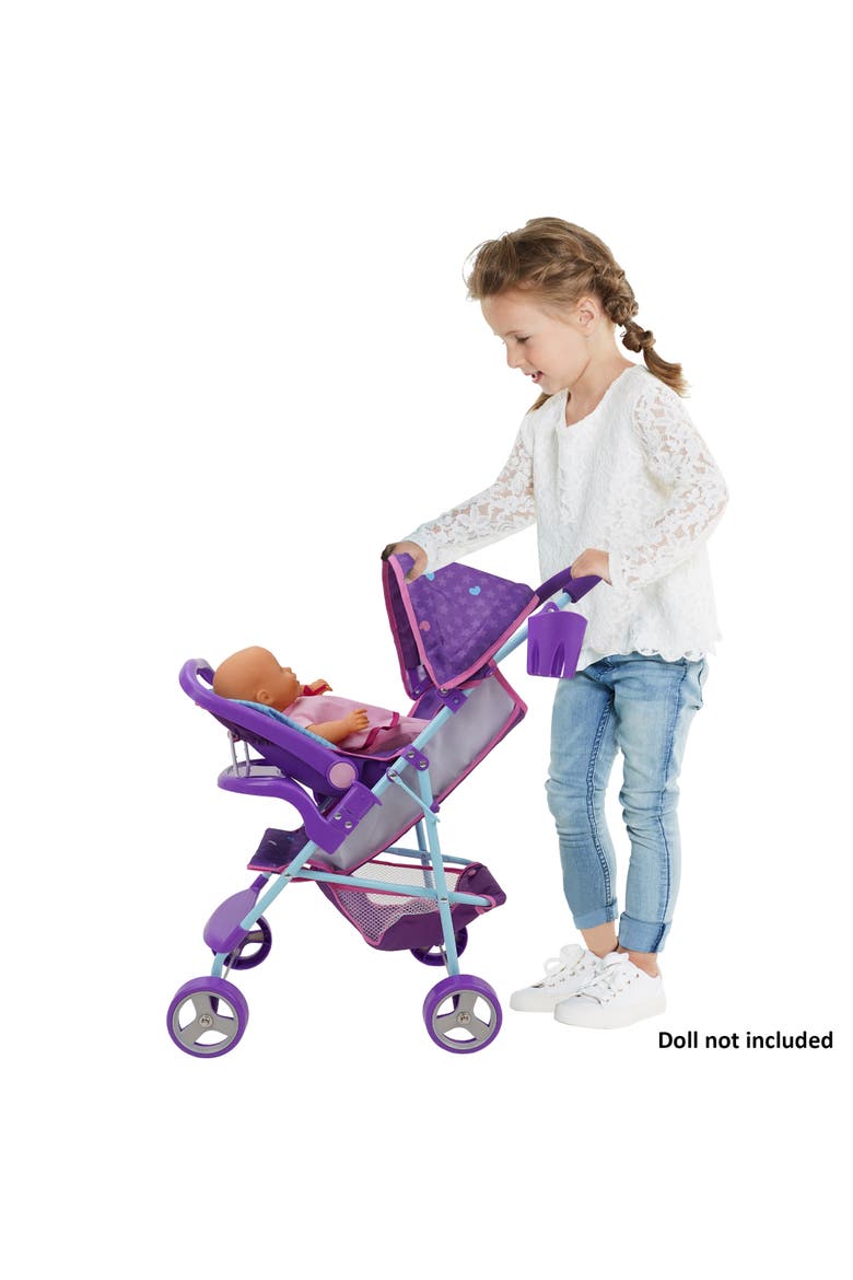 Mermaid Doll Travel System Stroller Set, Alternate, color, Multicolored