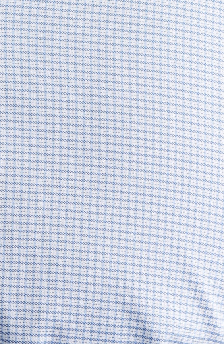 Peter Millar Conway Microcheck Crown Lite Performance Twill Button-Up Shirt, Alternate, color, Windsor Blue