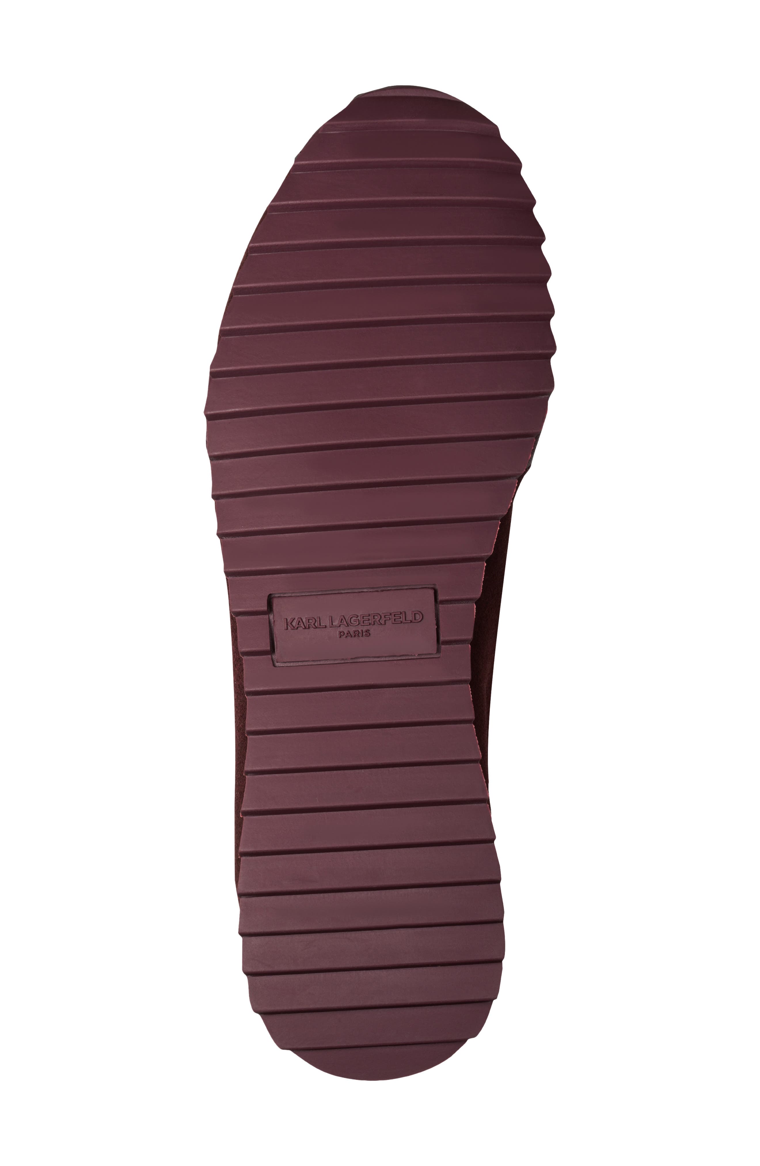 Adrianna Lace Up Sneaker, Alternate, color, BURGUNDY
