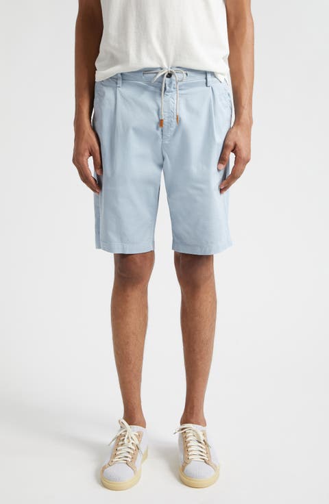 Stretch Cotton Bermuda Shorts