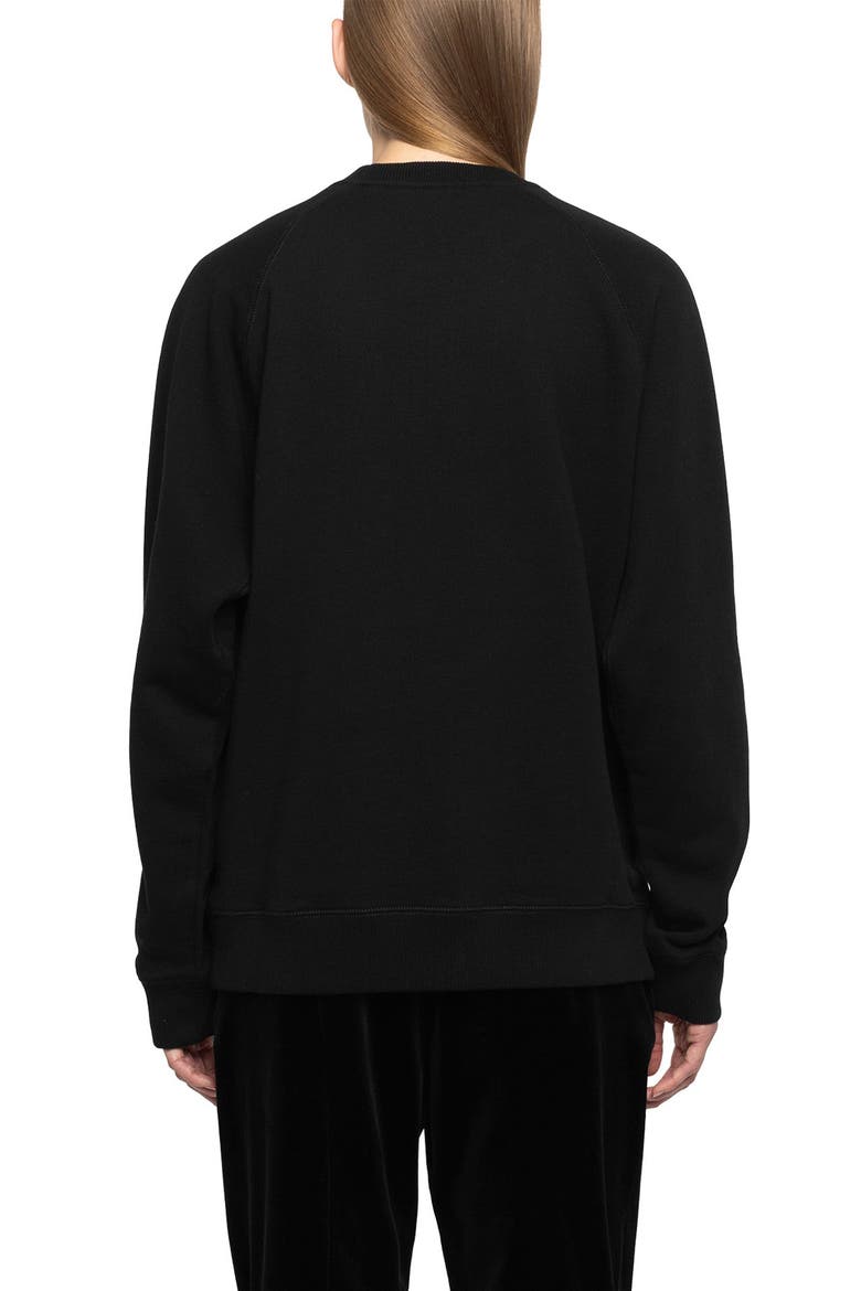 Sunca Graphic Sweatshirt, Alternate, color, BLACK